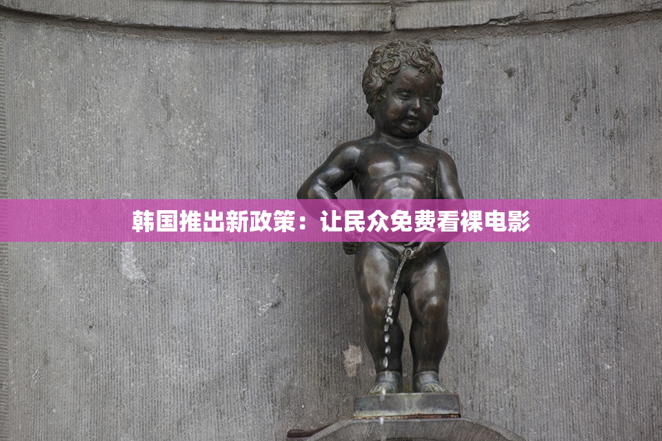 韩国推出新政策：让民众免费看裸电影