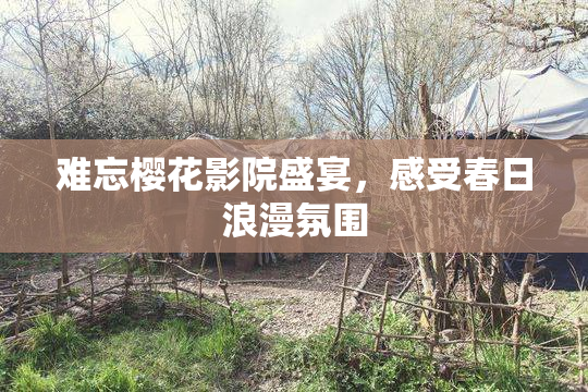 难忘樱花影院盛宴，感受春日浪漫氛围