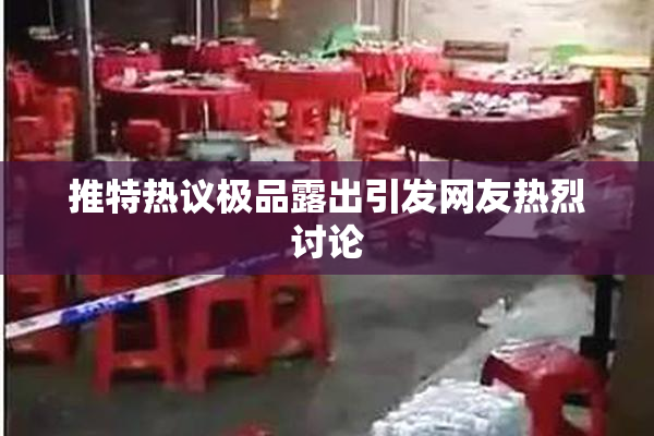 推特热议极品露出引发网友热烈讨论