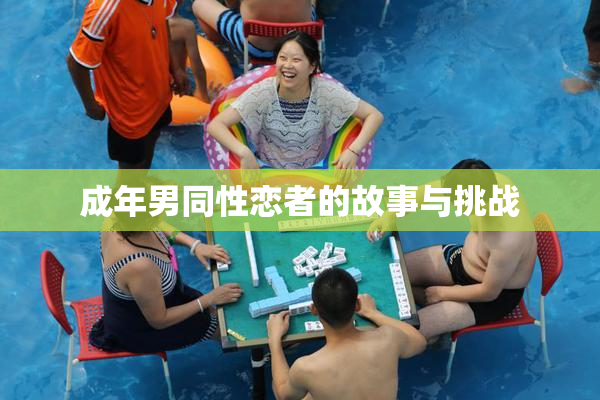 成年男同性恋者的故事与挑战