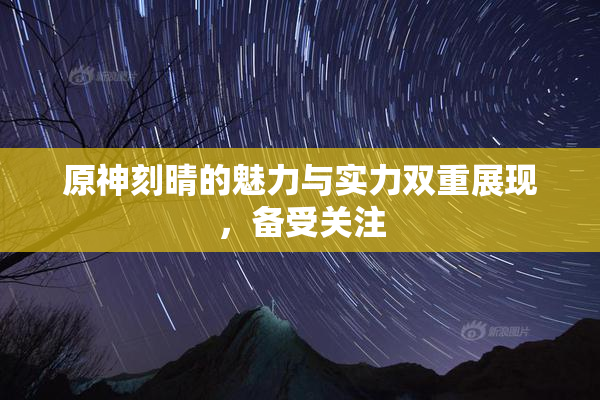原神刻晴的魅力与实力双重展现，备受关注
