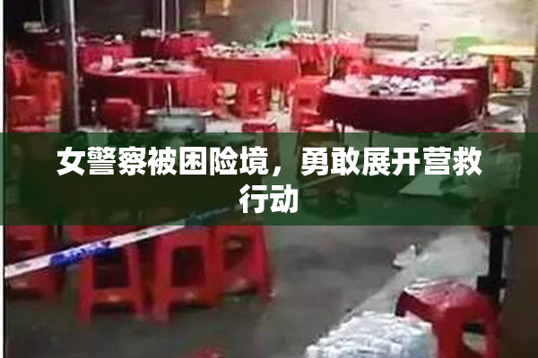 女警察被困险境，勇敢展开营救行动