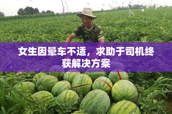 女生因晕车不适，求助于司机终获解决方案