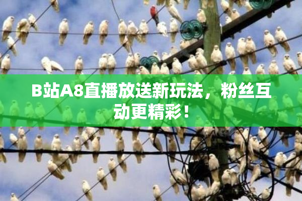 B站A8直播放送新玩法，粉丝互动更精彩！